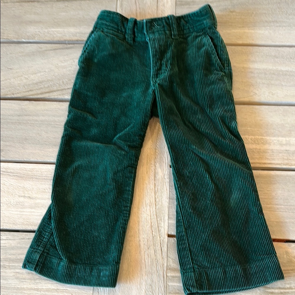 Polo by Ralph Lauren Kids Green Corduroy Trousers
